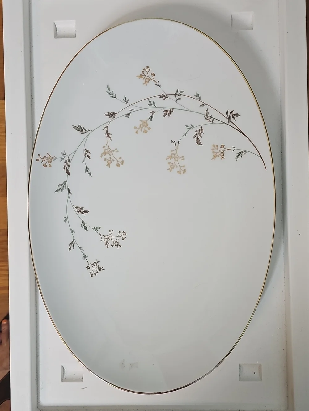 Vintage Noritake Oval Andera Pattern Platter